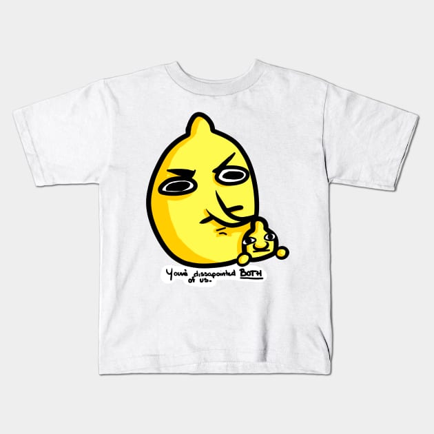 Grab and Sweet Dissaprove Kids T-Shirt by MurderBeanArt